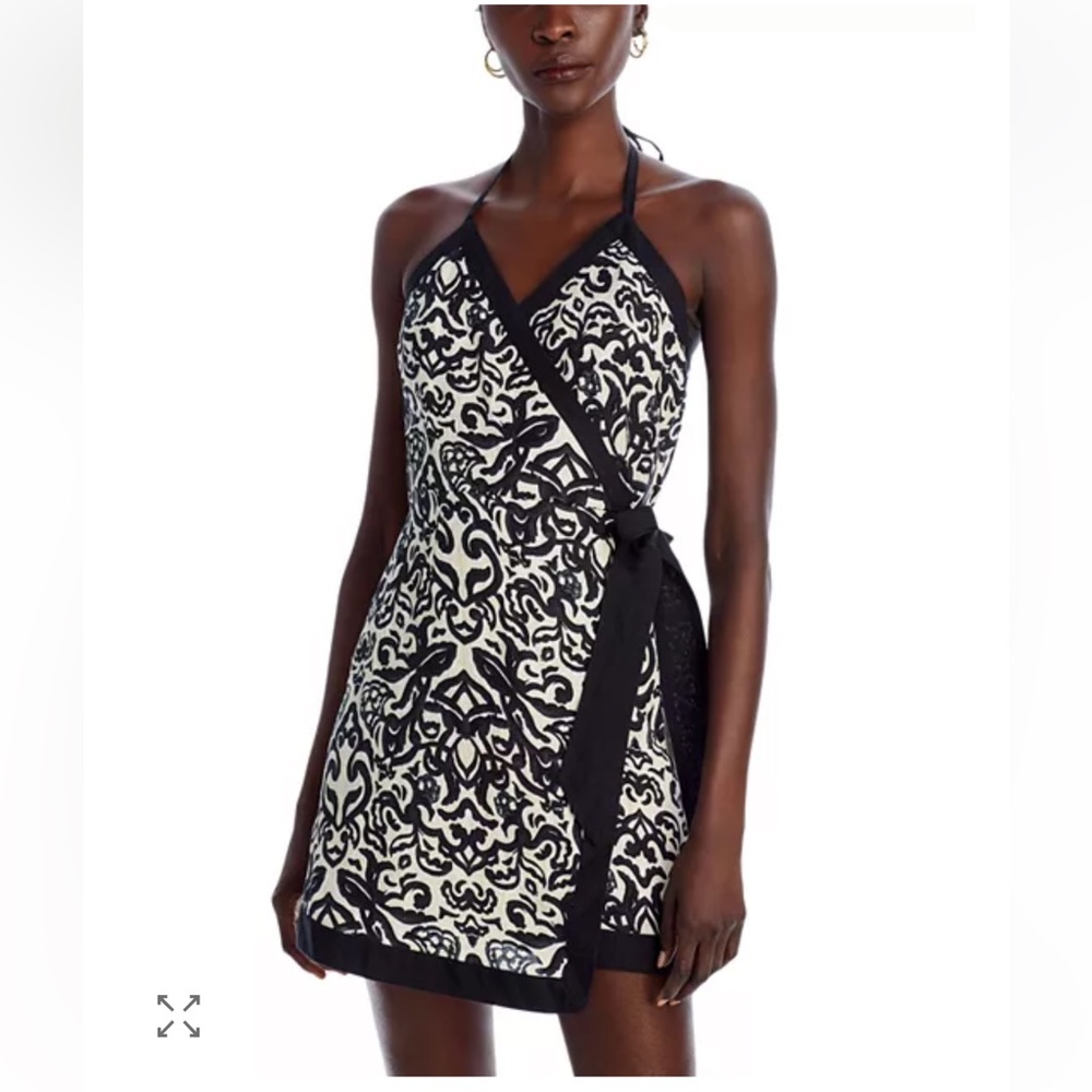 French Connection Cristyn Birdie Halter Dress size 6